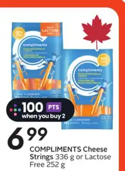Sobeys COMPLIMENTS Cheese Strings offer