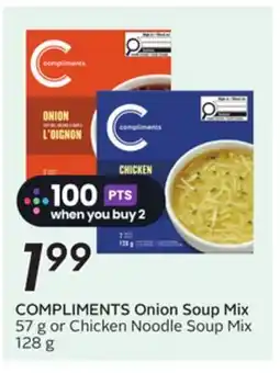 Sobeys COMPLIMENTS Onion Soup Mix offer