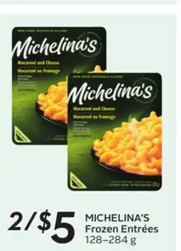 Sobeys MICHELINA'S Frozen Entrées offer