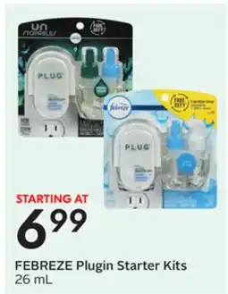 Sobeys FEBREZE Plugin Starter Kits offer