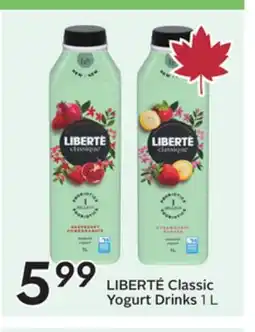 Sobeys LIBERTÉ Classic Yogurt Drinks offer
