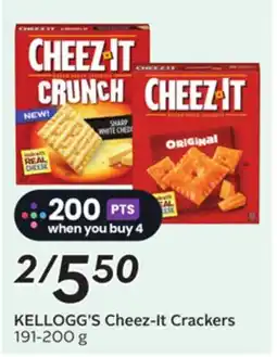 Sobeys KELLOGG'S Cheez-It Crackers offer