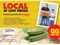 No Frills ENGLISH CUCUMBERS, EACH offer