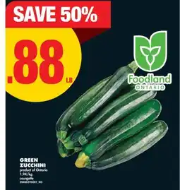 No Frills GREEN ZUCCHINI offer