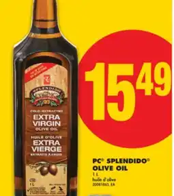No Frills PC SPLENDIDO OLIVE OIL, 1 L offer