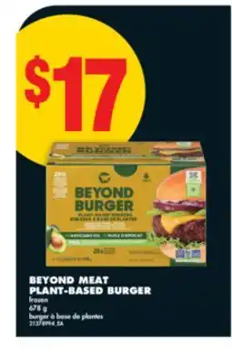 No Frills BEYOND MEAT PLANT-BASED BURGER, 678 g offer
