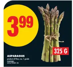 No Frills ASPARAGUS, 325 G offer