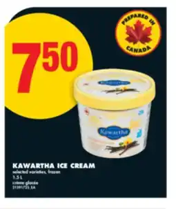 No Frills KAWARTHA ICE CREAM, 1.5 L offer