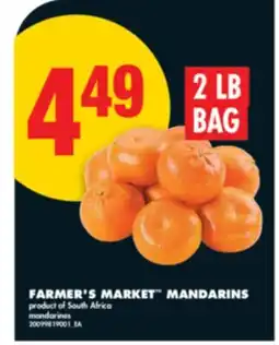 No Frills FARMER'S MARKET MANDARINS, 2 LB BAG offer