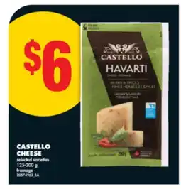 No Frills CASTELLO CHEESE, 125-200 g offer