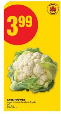 No Frills CAULIFLOWER offer