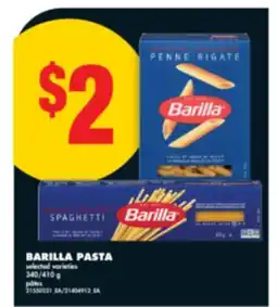 No Frills BARILLA PASTA, 340/410 G offer