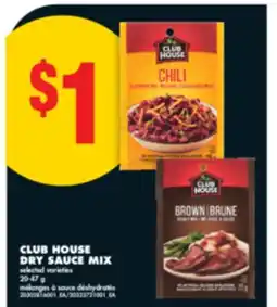 No Frills CLUB HOUSE DRY SAUCE MIX, 20-47 g offer