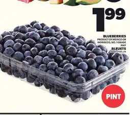 Independent Grocer BLUEBERRIES, PINT offer