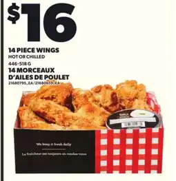 Independent Grocer 14 PIECE WINGS, 446-518 G offer
