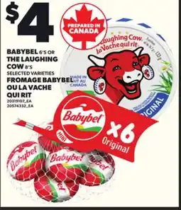 Independent Grocer BABYBEL 6'S OR THE LAUGHING COW 8'S offer