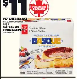 Independent Grocer PC CHEESECAKE, 600 G offer