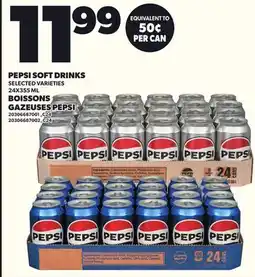 Independent Grocer PEPSI SOFT DRINKS, 24X355 ML offer