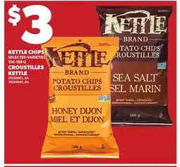 Independent Grocer KETTLE CHIPS, 156-198 G offer