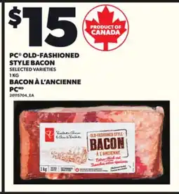 Independent Grocer PC OLD-FASHIONED STYLE BACON, 1 KG offer