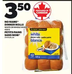 Independent Grocer NO NAME DINNER ROLLS, 420 G offer