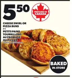 Independent Grocer CHEESE SWIRL OR PIZZA BUNS, 4'S offer