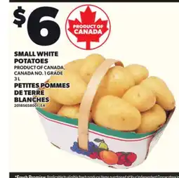 Independent Grocer SMALL WHITE POTATOES, 3 L offer