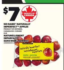 Independent Grocer NO NAME NATURALLY IMPERFECT APPLES, 6 LB offer