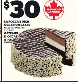 Independent Grocer LA ROCCA 8 INCH OCCASION CAKES, 1.1-1.7 KG offer