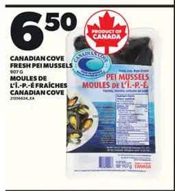 Independent Grocer CANADIAN COVE FRESH PEI MUSSELS, 907 G offer