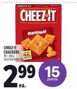 Metro CHEEZ-IT CRACKERS offer