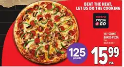 Metro 16 STONE BAKED PIZZA offer