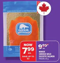 Metro NANUK SMOKED WILD SOCKEYE SALMON offer