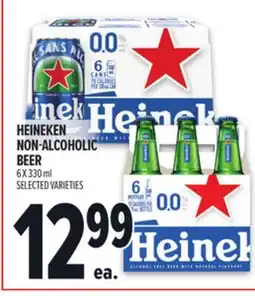 Metro HEINEKEN NON-ALCOHOLIC BEER offer