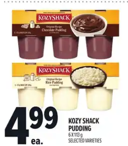 Metro KOZY SHACK PUDDING offer