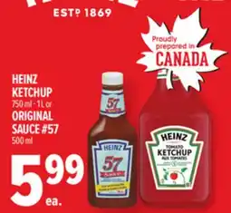Metro HEINZ KETCHUP offer