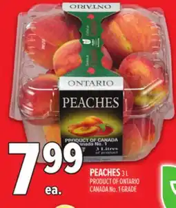 Metro PEACHES offer