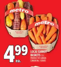 Metro LOCAL CARROT BASKETS offer