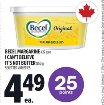 Metro BECEL MARGARINE offer