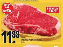 Metro RED GRILL STRIP LOIN STEAK VALUE PACK, BONE IN offer