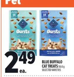 Metro BLUE BUFFALO CAT TREATS offer