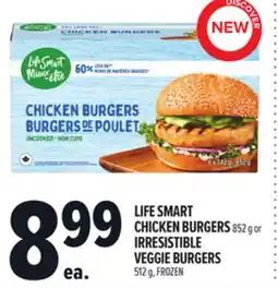 Metro LIFE SMART CHICKEN BURGERS offer