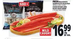 Metro FRESH WILD SOCKEYE SALMON FILLETS VALUE PACK offer