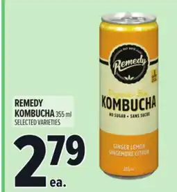 Metro REMEDY KOMBUCHA offer