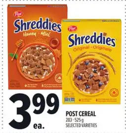Metro POST CEREAL offer