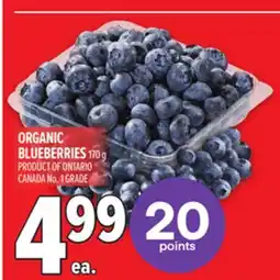 Metro ORGANIC BLUEBERRIES offer