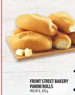 Metro FRONT STREET BAKERY PANINI ROLLS offer