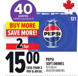 Metro PEPSI SOFT DRINKS offer