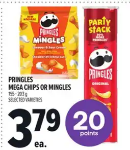 Metro PRINGLES MEGA CHIPS OR MINGLES offer