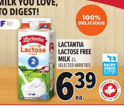 Metro LACTANTIA LACTOSE FREE MILK offer